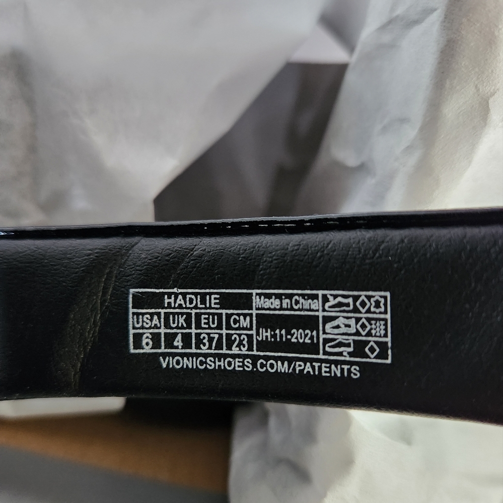 Vionic Hadlie Women's Orthotic Slide Sandals ~BLACK ~6M **NEW - Picture 8 of 10